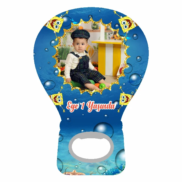 Sunger Bob Temalı Balon Açacak Magneti